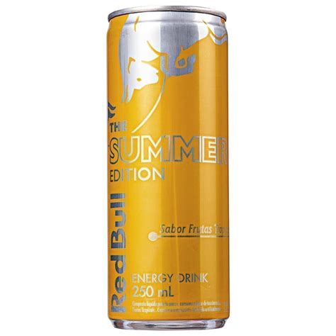 Energético Red Bull Energy Drink Tropical Edition 250 ml Pão de Açúcar