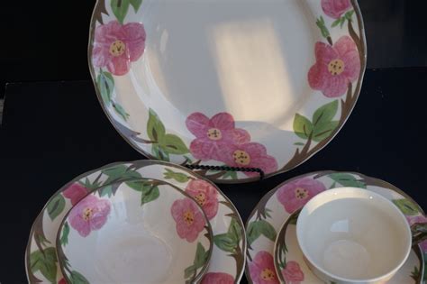 Vintage Franciscan Desert Rose Dinnerware Set By Shabbyfrenchshack