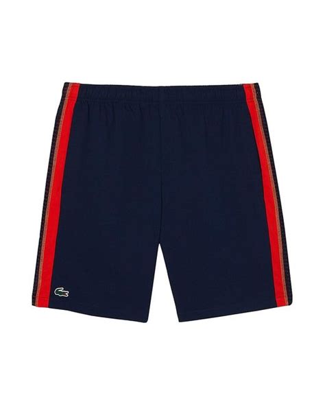 Lacoste Woven Tennis Shorts in Blue for Men | Lyst