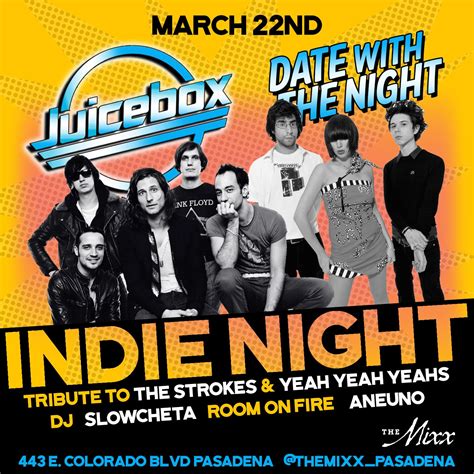 INDIE NIGHT , Live Tribute to The Strokes & Yeah Yeah Yeahs - The Mixx