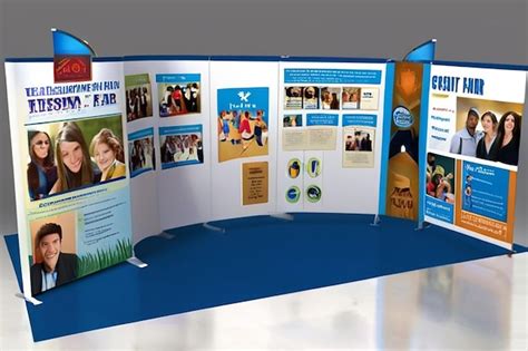 Premium Photo College Fair Booth Display