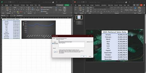 How To Link Excel Table To Powerpoint Chart Calendar Printable Templates