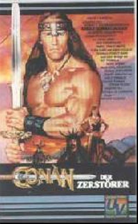 Conan Der Zerst Rer Film Xjuggler Vhs Video Shop