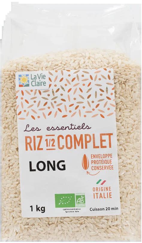 Riz Italie Long 1 2 Complet Bio La Vie Claire