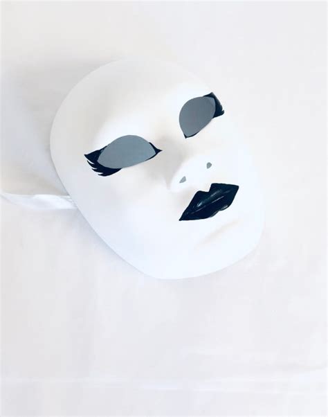 Full Face Carnival Mask Template