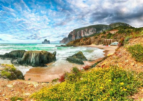 Faraglione Pan Di Zucchero A Masua Sardiniabella