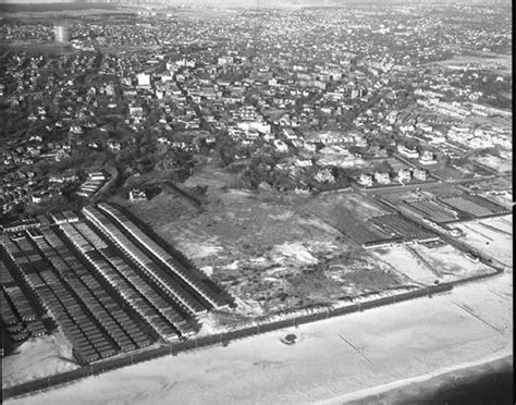 Aerial View Of Far Rockaway Queens 1949