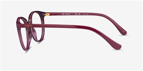 Vogue Eyewear Vo5167 Cat Eye Red Frame Glasses For Women Eyebuydirect