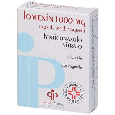 Lomexin Mg Capsule Molli Vaginali Pz Redcare