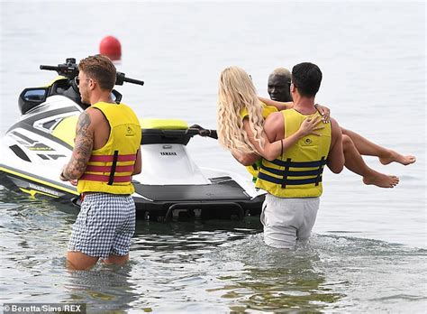 TOWIE S Amber Turner Flaunts Curves In Bikini With Dan Edgar In