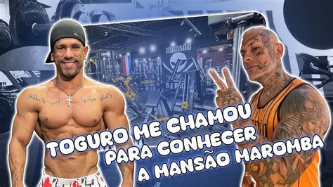 TOGURO ME CHAMOU PRA CONHECER A MANSÃO MAROMBA TREINO NA MADRUGA