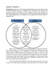 GEC 103 LESSON 6 ACTIVITY 1 003 Docx Activity 1 Compare It