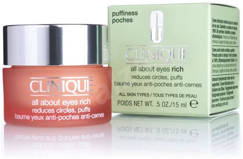 Clinique All About Eyes Rich 15 Ml Oční Krém Alzacz