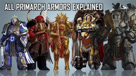 All 20 Warhammer 40k Primarchs And Where They Are Now 42 Off