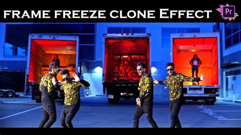 Freeze Frame Clone Effect Full Tutorial In Premiere Pro Cc Youtube