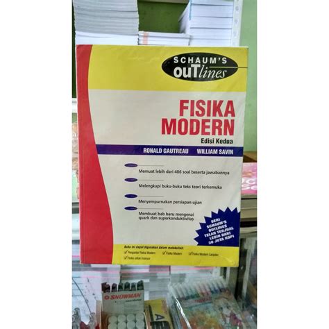 Jual Original Schaum S Outlines Fisika Modern Edisi Kedua Erlangga