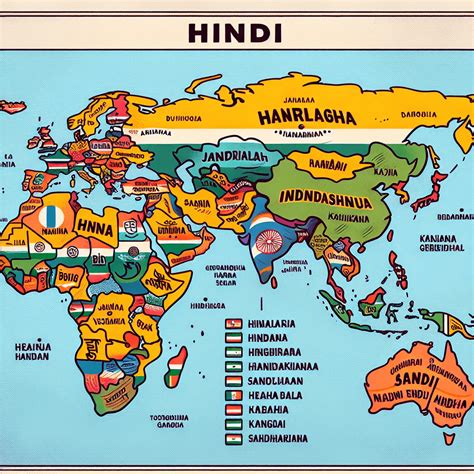 How many Countries have Hindi as Official Language - Hindi Language