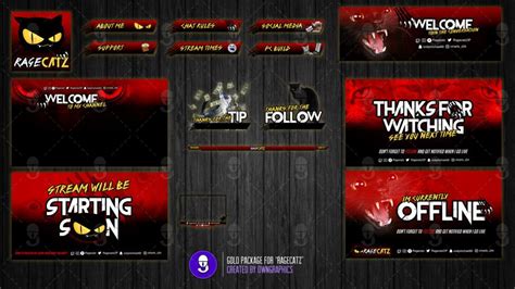 Owngraphics Twitch Graphics Stream Graphics Youtube Branding