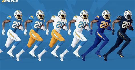 Chargers new uniforms: LA offers up new look that is best in the NFL ...