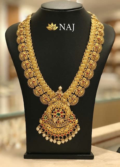 Peacock Mango Haram by Naj - Jewellery Designs