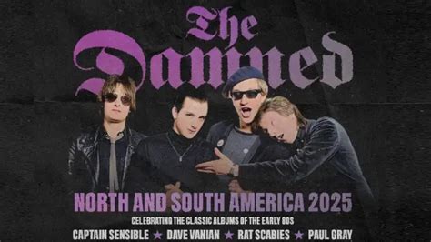 The Damned anuncia show solo em São Paulo antes de performance em