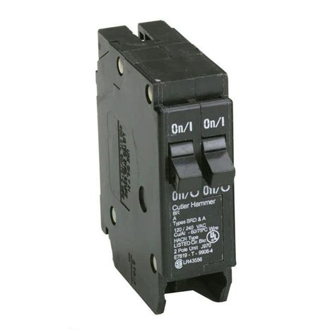 Eaton 30 30 Amp Single Pole Type Br Tandem Circuit Breaker Br3030 The Home Depot