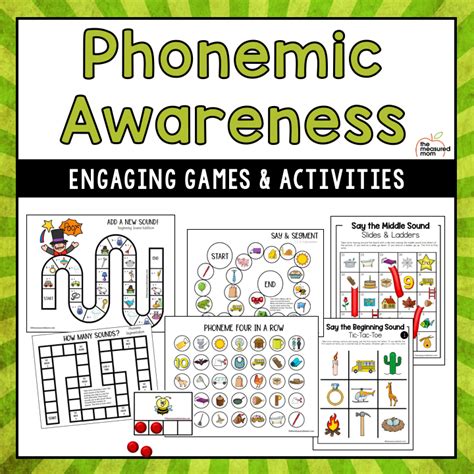 Phonemic Awareness Games And Activities The Measured Mom