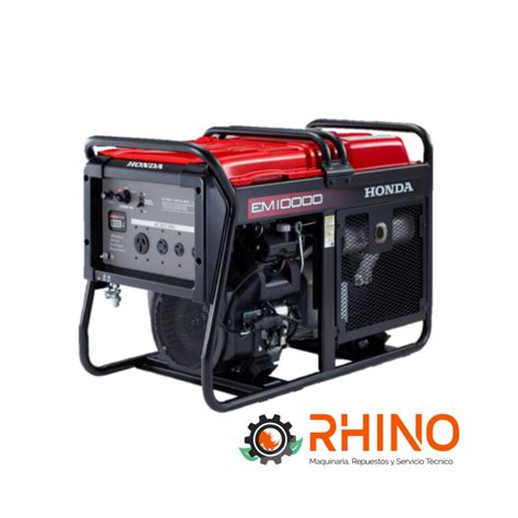 Generador Gasolinero Monof Sico Kw Honda Rhino Ingenieria