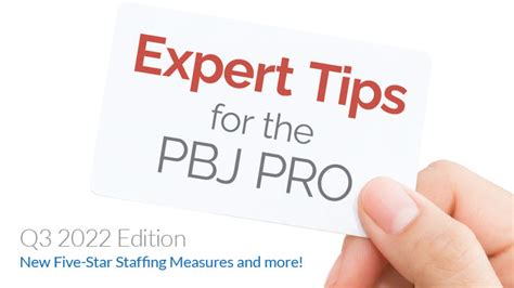 Pbj Pro Tips What You Need To Know About New Five Star Staffing