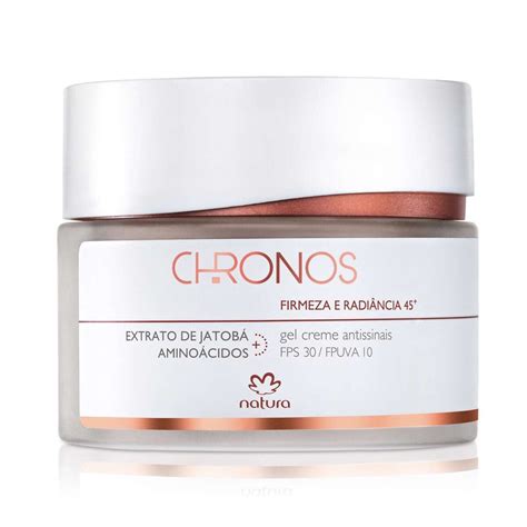 Chronos Gel Creme Antissinais Natura Dia Escorrega O Pre O