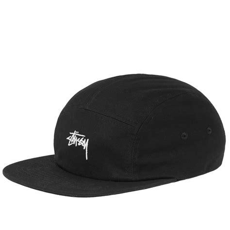 Stussy Stock Camp Cap Black End Us