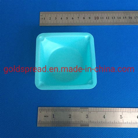 Ml Laboratory Plastic Weigh Dish Pour Anti Static Polystyrene Blue