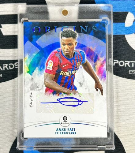 Panini Chronicles Soccer La Liga Ansu Fati Origins Auto