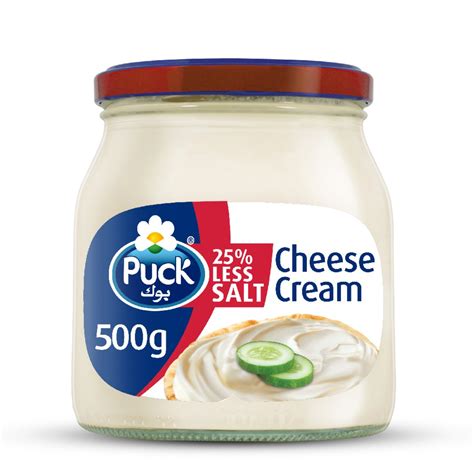 Puck Cream Cheese Low Salt Spread 500g Online At Best Price Jar Cheese Lulu Bahrain