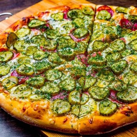 Amazing Dill Pickle Pizza Recipe