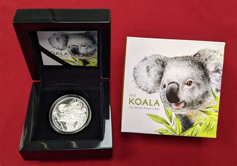 Niue Islands Dollar Silberm Nze Koala Oz Silver Proof Coin