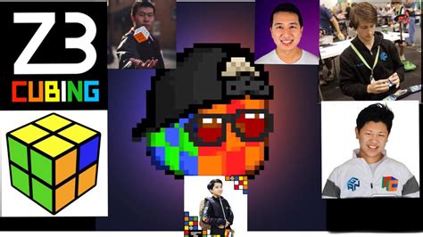 Best Cubing Youtubers Cubehead Jprem Tingman Max Park Cube