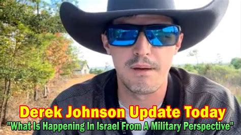 Derek Johnson Update Today 102323 What One News Page Video