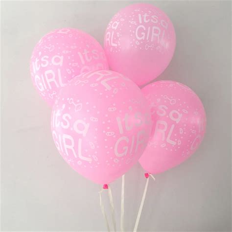 Luftballons Set 5 Stück Its a Boy Girl Junge Mädchen Ballon Baby