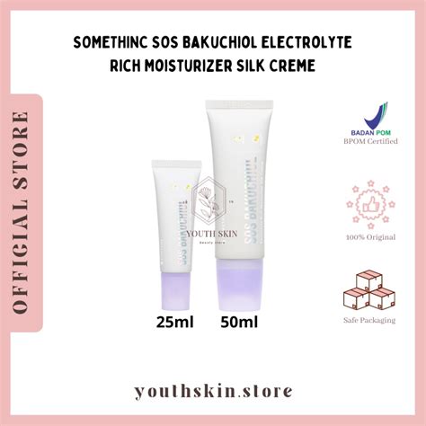 Jual Somethinc Sos Bakuchiol Electrolyte Rich Moisturizer Silk Creme