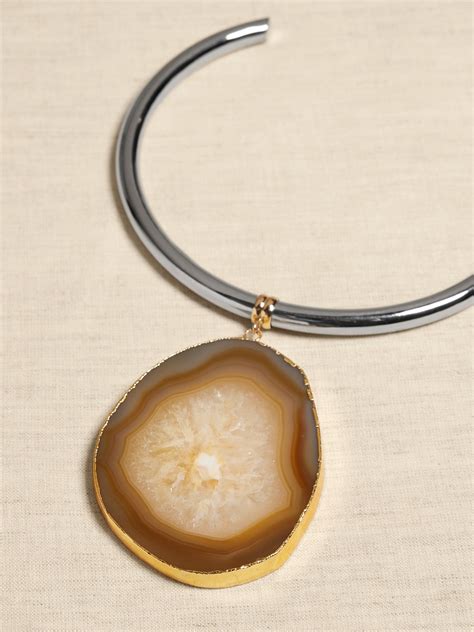 Agate Statement Necklace By Aureus Argent Banana Republic