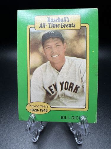 1987 Hygrade Baseball S All Time Greats Bill Dickey EBay