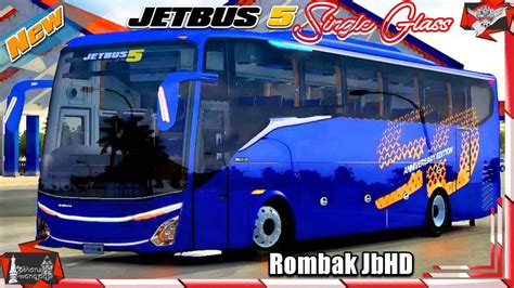 Pertama Di Bussid Livery Kodename Rombak Jetbus Nyenibanget Youtube