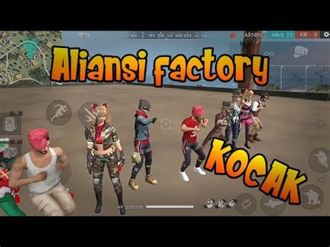 Aliansi Factory Moment Kocak Free Fire Indonesia YouTube