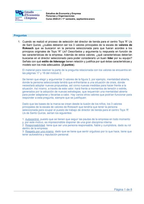 PEC3 solucion Solución PEC 3 Personas y organizaciones Estudios