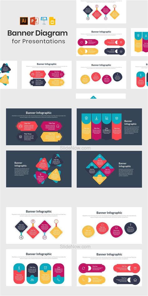 Banner Diagrams Powerpoint Template Google Slides Keynote Template