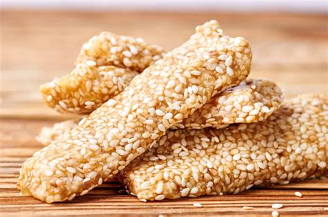 Greek Honey Sesame Bars Pasteli Recipe My Greek Dish