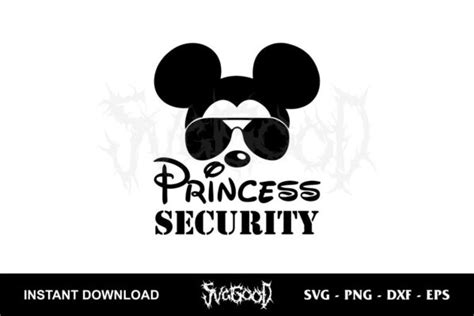 Disney Princess Security Svg Cricut Svggood