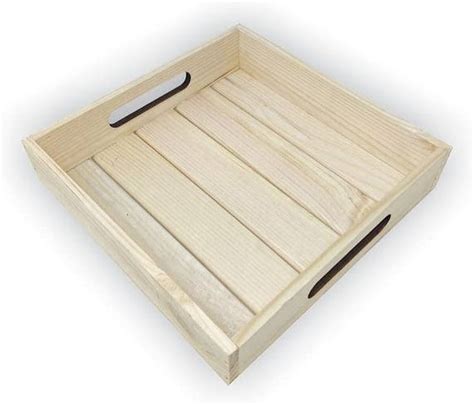 Pinewood Square Tray At 100 Piece 10 Inch Square Tray In North 24