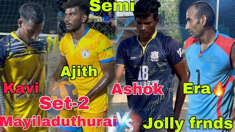 Semi Final Set Mayiladuthurai Jolly Frnds Ashok Ajith Era Sai